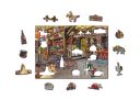 Drewniane Puzzle z figurkami – Świat zabawek rozm. M, 200 elementów