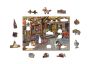 Drewniane Puzzle z figurkami – Świat zabawek rozm. M, 200 elementów