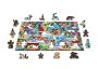 Drewniane Puzzle z figurkami – Świąteczne śnieżki