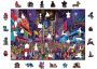 Drewniane Puzzle z figurkami - Sylwester