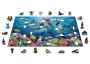 Drewniane Puzzle z figurkami - Szczęśliwe delfiny, 505 elementów