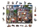 Drewniane Puzzle z figurkami – Ulica w Centrum rozm. L, 400 elementów