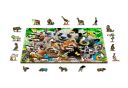 Drewniane Puzzle z figurkami – Wesołe Selfie-Misie rozm. M, 150 elementów