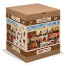 Drewniane Puzzle z figurkami - Wiktoriańska Rezydencja