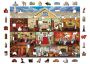 Drewniane Puzzle z figurkami - Wiktoriańska Rezydencja