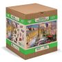 Drewniane Puzzle z figurkami – Wiosna w Paryżu rozm. XL, 600 elementów