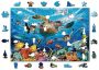 Drewniane Puzzle z figurkami - Życie w oceanie, 505 elementów