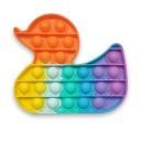 Duck-shaped anti-stress sensory toy