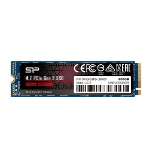 Dysk SSD Silicon Power UD70 500GB M.2 PCIe NVMe Gen3x4 QLC 3400/1000 MB/s (SP500GBP34UD7005)