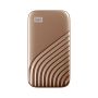 Dysk SSD WD MY PASSPORT 2TB USB-C Gold