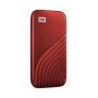 Dysk SSD WD MY PASSPORT 2TB USB-C Red