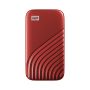 Dysk SSD WD MY PASSPORT 2TB USB-C Red