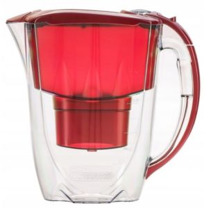 Dzbanek AQUAPHOR Amethyst + wkład B100-25 Maxfor (2,8 litra; kolor czerwony)