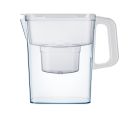 Dzbanek Aquaphor Kompakt 2.4 l + wkład B25 Maxfor + Książeczka "Wody smakowe", biały