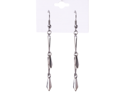 Earrings hanging  long silver