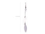 Earrings hanging silver
