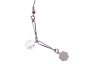 Earrings hanging silver