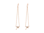 Earrings Hanging Xuping Stars - gold
