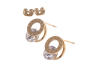 Earrings Xuping stud - gold