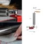 Effort-saving one-handed rolling pin