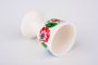 Egg cup FOLKSTAR wreath Łowicz white