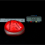Egg timer that changes color