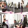 Ekspander fitness na nogi do ćwiczeń mięśni nóg, brzucha, ud – czerwony