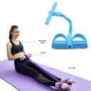 Ekspander fitness na nogi do ćwiczeń mięśni nóg, brzucha, ud – niebieski