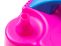 Electric balloon pump with built-in nozzles