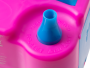 Electric balloon pump with built-in nozzles