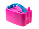 Electric balloon pump with built-in nozzles