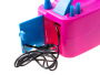 Electric balloon pump with built-in nozzles