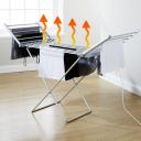 Electric foldable laundry dryer