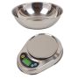Electronic kitchen scale with a 3kg LCD bowl