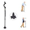 Elegant orthopedic folding walking stick