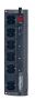 EnerGenie EG-PM2 power extension 6 AC outlet(s) Black