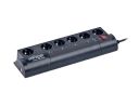 EnerGenie EG-PM2 power extension 6 AC outlet(s) Black