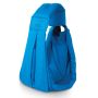 Ergonomic baby wrap - blue