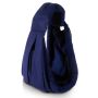 Ergonomic baby wrap - navy blue