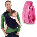 Ergonomic baby wrap - pink