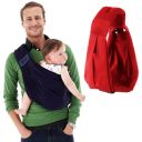 Ergonomic baby wrap - red