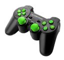 Esperanza EGG106G Gaming Controller Gamepad PC,Playstation 2,Playstation 3 Analogue / Digital USB 2.0 Black, Green