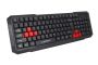 Esperanza EGK102R keyboard USB Black