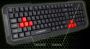 Esperanza EGK102R keyboard USB Black