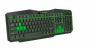 Esperanza EGK201G keyboard USB QWERTY UK English Black,Green