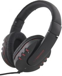 Esperanza EH142K headphones/headset Head-band Black,Red