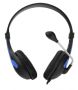 Esperanza EH158B headphones/headset Head-band Black, Blue