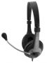 Esperanza EH158K headphones/headset Head-band Black, Grey