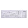 Esperanza EK130W keyboard USB QWERTY White
