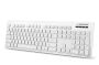 Esperanza EK130W keyboard USB QWERTY White